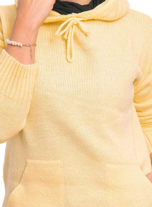 Creamy Hoodie Pullover - Khotwh
